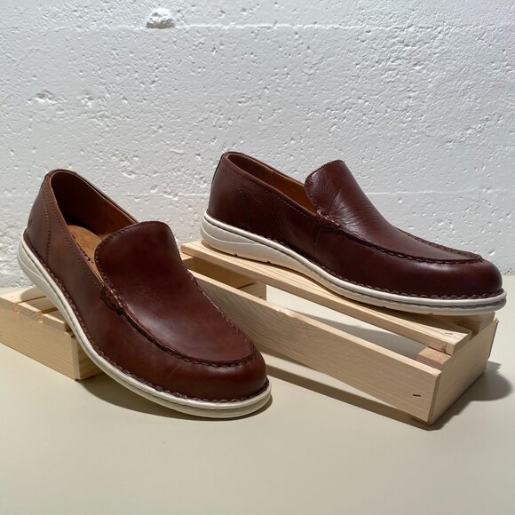Born Men's Thaton Leather Slip On Loafers - NWOT - Picture 1 of 12